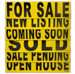 Letreros Inmobiliarios de PP, Material de 2-12 mm de Grosor, Servicio de Corte, 6x24, en Venta, Casa Abierta, Venta, <span class=keywords><strong>Sinocoroplast</strong></span> - Product Image 5