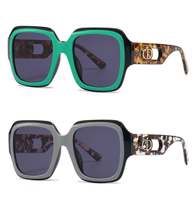 Lunettes de soleil carrées tendance pour hommes 2023, lunettes de soleil surdimensionnées pour hommes - Product Image 6