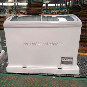 アイスクリーム用曲面ガラス扉付きチェストフリーザー販売中 - Product Image 3