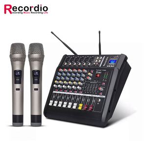 Mezclador de tarjeta de sonido para grabación de estudio, micrófono de 48 voltios con interfaz de Audio Usb, transmisión con mezclador de Audio - Product Image 1