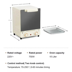 Household <b>Electric</b> Oven Desktop Mini Large Capacity Multifunctional Baking Bread <b>Barbecue</b> Machine Precise Temperature Outdoor - Product Image 5