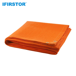 Goedkope, duurzame, brandwerende lasdeken van glasvezel met vonkenbescherming, thermische isolatie, niet-toxisch, op maat te snijden. - Product Image 5