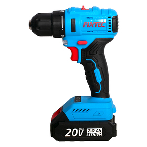 Perceuse sans fil FIXTEC 20V haute performance, kit d'outils sans fil chinois avec 2 batteries et chargeur FCD20L04, perceuse sans balais 20V - Product Image 4