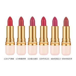 Kissproof Private Label Longue Durée Antiadhésif Coupe Velours Mat <span class=keywords><strong>Rouge</strong></span> à Lèvres Lisse Soyeux Brumeux Imperméable Maquillage <span class=keywords><strong>Rouge</strong></span> à Lèvres - Product Image 2