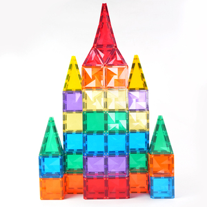 MNTL Kids' Magnetic Toys Diy Assembly 108pcs Magnetic Building <strong>Blocks</strong> Educational Learning Montessori Toys for Kids With ASTM - Product Image 5