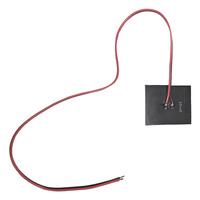 Panel Surya ETFE Kustom Ukuran Kecil Daya Kecil 0.2W 0.4W 0.6W 0.8W Modul Surya Mini SMT Sunpower 5V 6V untuk Peternak