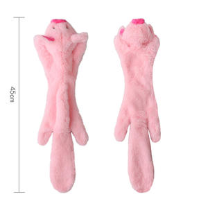 Nuovi simpatici giocattoli di peluche scricchiolano animale domestico maiale elefante giocattolo cane da masticare cigolante senza imbottitura giocattoli per cani resistenti al morso - Product Image 3
