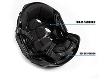 Système de casque composite en fibre de carbone FMA FAST SF Casque de tactique en mousse EPP de haute qualité TB1468