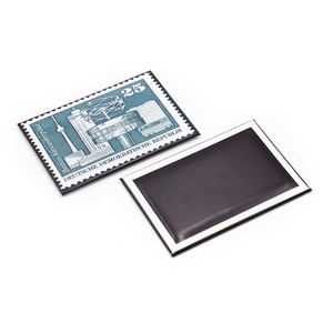 Manufactory Wholesale Top Quality Custom Design Berlin Stamps Souvenir Gift Tin Refrigerator Magnet - Product Image 2