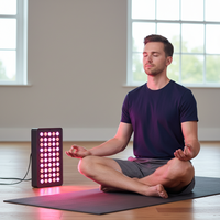 Appareils de luminothérapie LED à commande vocale, panneaux de thérapie multi-longueurs d'onde (lumière bleue, lumière rouge, infrarouge)