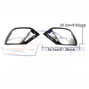 Aérations de phares antibrouillard en fibre de carbone X290 pour Mercedes Benz <span class=keywords><strong>AMG</strong></span> GT 53 <span class=keywords><strong>43</strong></span> Coupé 4 portes <span class=keywords><strong>2019</strong></span>-2022 - Product Image 5