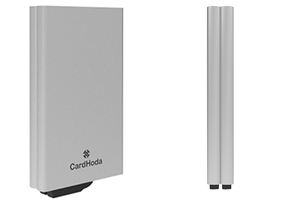 CardHoda Aluminum Slim Credit Card <b>Holder</b> 4 Inch Automatic RFID Blocking <b>Wallet</b> for Business Cards and Bank Cards - Product Image 5
