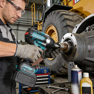 Clé à chocs sans fil sans brosse à couple élevé 20V 1000Nm clé à piles d'entraînement de 1/2 pouces pour la réparation industrie - Product Image 2
