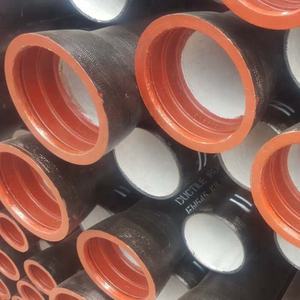 โรงงานขายส่งราคาถูก ท่อเหล็กหล่อเชื่อมมาตรฐาน ISO2531 K7/K9 สำหรับระบบน้ำแรงดันสูง - Product Image 1