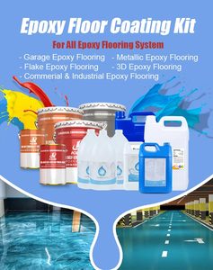 10X Độ Bền 3D Clear Epoxy Resin Và Epoxy Hardener Sàn Sơn Chất Lỏng Lớp Phủ Bê Tông Bóng Và Độ Cứng Cao - Product Image 2