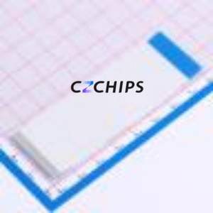 JS05B-50P-080-4-8 FFC Cable (Flexible Flat Cable) P=0.5mm Connector 50P 0.5mm 0.3mm Reverse - Product Image 2