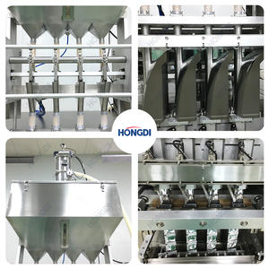 Máquina automática de envasado de gránulos de 5 carriles con sellado de 3 lados, llenadora de sobres de alta velocidad, envolvedora de película, motor eléctrico, venta directa de fábrica - Product Image 5