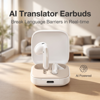 Écouteurs de traduction IA TWS sans fil avec traducteur vocal instantané – Produits tendance 2026 – Technologie