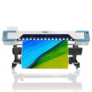 Распродажа с фабрики eps i3200 haead, эко-растворитель, принтер 1,8 м, рекламная струйная печатная машина для внутренней рекламной печати