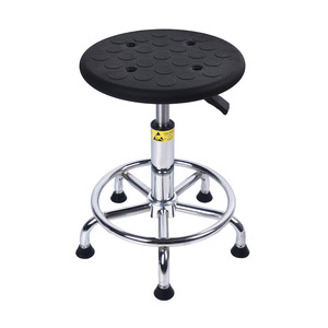 Taburete Antiestático ESD de Espuma Integral para Cuarto Limpio Clase 1000, Diseño Moderno de Silla Elevadora para Uso Hospitalario, Certificado BIFMA - Product Image 4