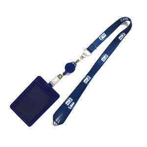 Individuell Gestaltbare Stoff- und Textil-Lanyards für Konferenzen und Messen mit Attraktivem Logo-Druck und PU-ID-Kartenhalter - Product Image 2