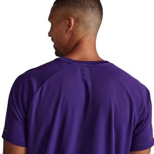 เสื้อยืดออกกำลังกายผู้ชายทรงเข้ารูป คุณภาพสูง แห้งเร็ว ไร้ตะเข็บ พร้อมโลโก้สั่งทำ ผลิตจากผ้าถัก ใหม่ล่าสุด - Product Image 5