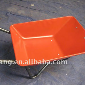 एकल न्यूमेटिक व्हील के साथ उच्च गुणवत्ता वाले मानसिक व्हीलबैरो wb4211 - Product Image 3