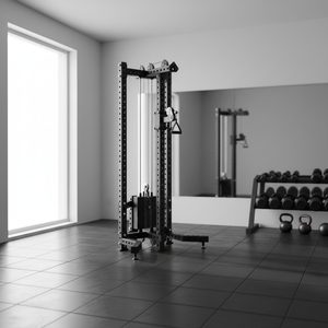 RUNTEK新型壁掛け式デュアルケーブルプーリー調整可能ラットプルダウンマシン多機能ピン負荷選択 - Product Image 3