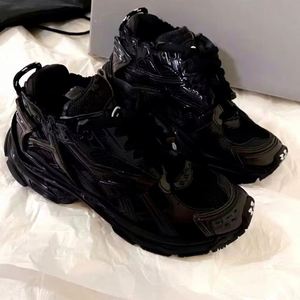 Luxury Fashion Trend Breathable Lace-<b>up</b> Soft Soled Cushioned Running Shoes Mesh Fabric Lightweight Sneakers Balenciages EVA - Product Image 2
