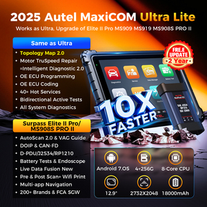 Autel MaxiCOM Ultra Lite Diagnose-Scanner <span class=keywords><strong>2</strong></span> Jahre Kostenlose Updates ECU-Programmierung Codierung Gleich wie MaxiSys Ultra Motor TruSpeed Top - Product Image 2
