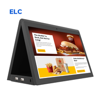 Tablette tactile capacitive Rockchip, alimentation PoE, RJ45, NFC, caméra, tout-en-un, écran publicitaire Android double
