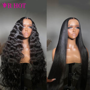 วิกผมลูกไม้ HD 13x6 คุณภาพดีจาก Alibaba ผู้จำหน่าย<span class=keywords><strong>ผม</strong></span>จีนที่ดีที่สุด วิกผมแท้แบบขายส่ง วิกผมลูกไม้ด้านหน้าสำหรับผู้หญิงผิวดำ - Product Image 3