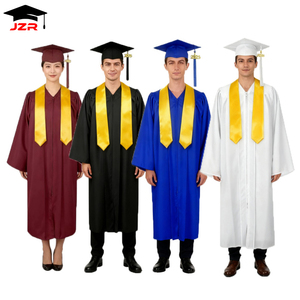 2025 classico uniforme della scuola americana <span class=keywords><strong>Toga</strong></span> <span class=keywords><strong>laurea</strong></span> su misura all'ingrosso abito di <span class=keywords><strong>laurea</strong></span> per adulti abiti da <span class=keywords><strong>laurea</strong></span> - Product Image 2