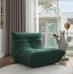 <span class=keywords><strong>Canapé</strong></span> compressible moderne en mousse de haute qualité, ensemble de canapés Caterpillar compressés, fauteuil de lecture confortable, pouf paresseux en latex - Product Image 1