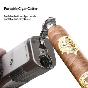 Encendedor <span class=keywords><strong>de</strong></span> Llama con Varilla Plegable <span class=keywords><strong>de</strong></span> Metal, Diseño Moderno, Recargable con Combustible <span class=keywords><strong>de</strong></span> Butano, Resistente al Viento, Mango Largo para Cigarros y Uso en Exteriores - Product Image 4