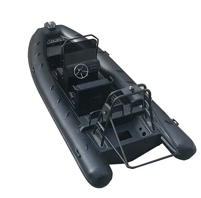 Duitsland 19ft Rhib 580 High Speed Aluminium Rib Hypalon/Pvc Opblaasbare Boot Familie Gebruik