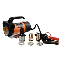 Pompe à carburant diesel 12V DC 24V auto-amorçante portable à haut débit en fonte pour tracteur et véhicule CE OEM