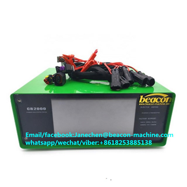 CR2000 sobre las de carril común de combustible diesel piezo probador del inyector de