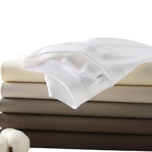 Camisetas de Algodón Lisas de Alta Calidad para Hombre, Manga Corta, Cuello Redondo, Corte Regular, Color Sólido, Ropa Casual, Top de Punto - Product Image 4
