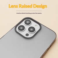 Pour 16 Pro Max 16e Model, coque de protection transparente en PC rigide avec dissipation de chaleur, magnétique et mate
