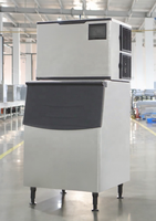 Machine à glaçons automatique pour restaurant, garantie commerciale de 3 ans, 200 kg/24 h