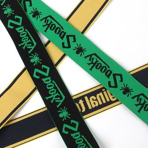 Manufacturer Customized Soft Letter Logo Design Jacquard Web <b>Elastic</b> Webbing Waistband - Product Image 3