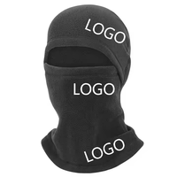 Logo personnalisé hommes femmes hiver polaire cagoule masque complet thermique Ski Snowboard écharpe casque casquette Sport cyclisme cou plus chaud