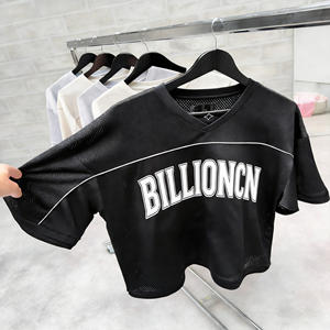 Camiseta de Algodón Transpirable con Estampado Digital Ecológico, Diseño de Diamantes con Logotipo Personalizado, Estilo Urbano, para Hombre - Product Image 2