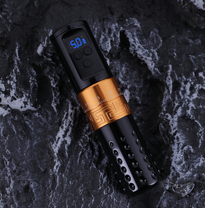 เครื่องสักไร้สายแบบชาร์จไฟได้ แบตเตอรี่ 1300mAh ปรับระยะชักได้ 2.7-4.5 มม. มอเตอร์ทรงพลัง พร้อมเข็มแบบคาร์ทริดจ์ - Product Image 5