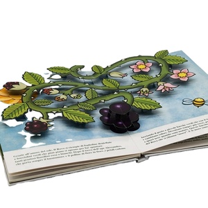 บริการพิมพ์หนังสือป๊อปอัพ 3 มิติ แบบกำหนดเอง หนังสือเด็กแบบอินเทอร์แอคทีฟยกแผ่นกระดาษได้ ได้รับการรับรองมาตรฐาน EN71 - Product Image 2