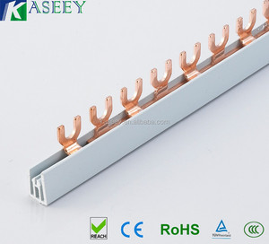 Offres Spéciales – Borniers isolés en PVC <span class=keywords><strong>de</strong></span> type fourche 3P 63A pour disjoncteurs C45 DZ47 MCB - Product Image 1