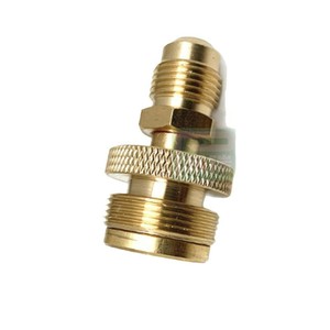 Adaptateur de raccordement mâle 3/8 à bouteille de gaz de 1 lb pour usage industriel, connecteur en laiton - Product Image 5
