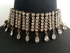 <span class=keywords><strong>Collar</strong></span> de gota de agua y gemas, Gargantilla corta, diamantes, Gran Marca, moda de alta gama, novedad - Product Image 4