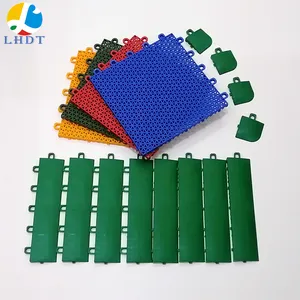 Waterproof Anti Slip Suspended Indoor Outdoor Multipurpose PP Plastic Basketball Sport Court Interlocking Sport Volleyball Floor